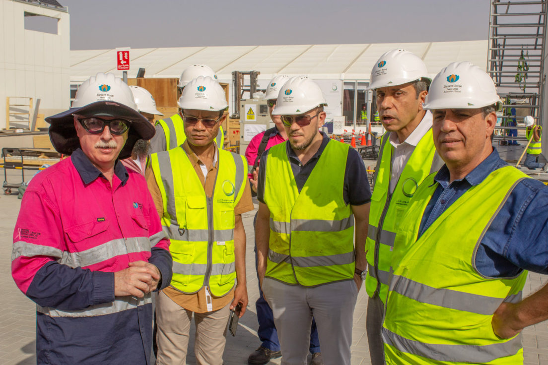 Team UOW Desert Rose Dubai Construction Day 11-38