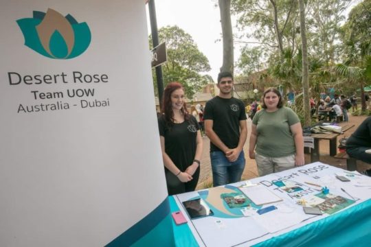 O-Week Stall Team UOW