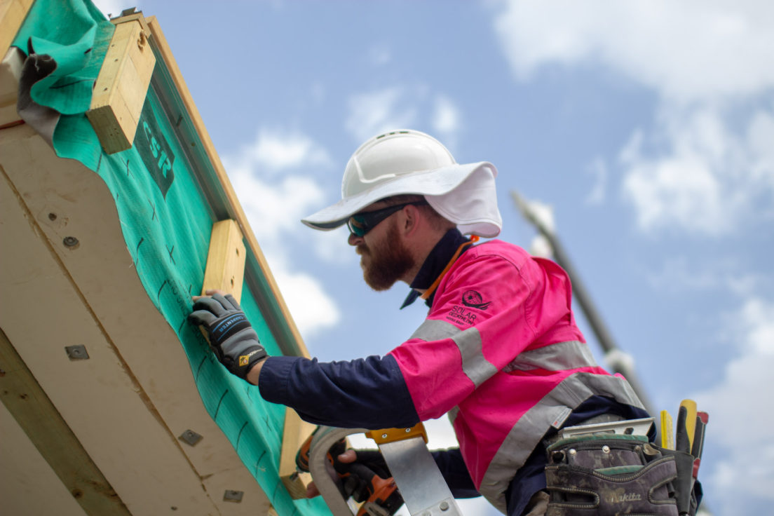 Team UOW Desert Rose Dubai Construction Day 5-22