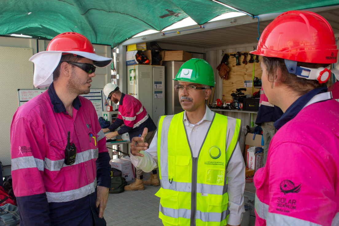 Team UOW Desert Rose Dubai Construction Day 5-5