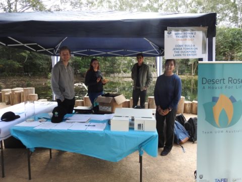 Team UOW Jenga Event