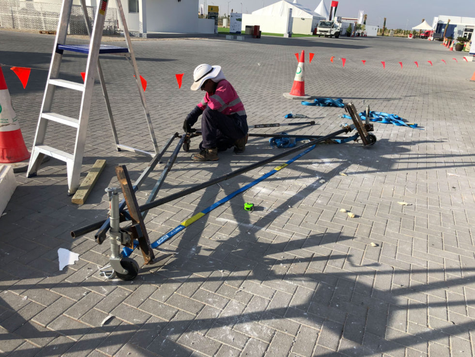 Team UOW SDME2018 Disassembly- Preparing the wall holder