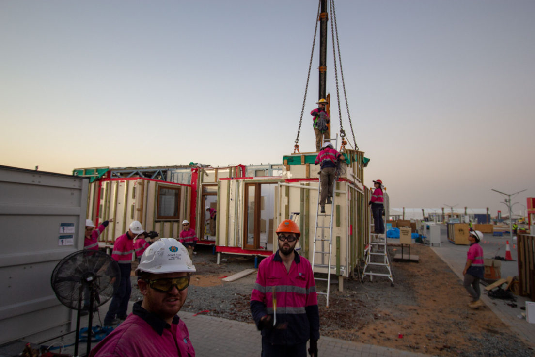 Team UOW SDME2018 Disassembly- Progression on roof