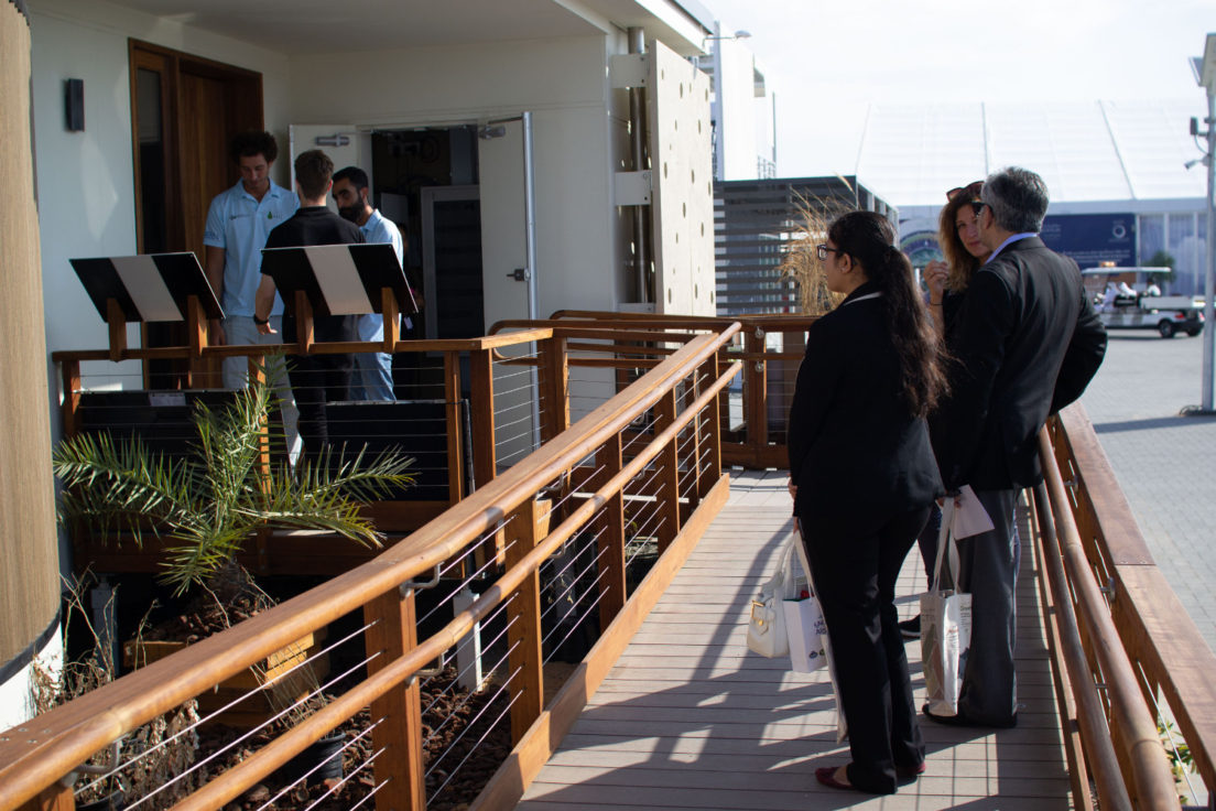 Team UOW SDME2018 Tours- Checking out the signage